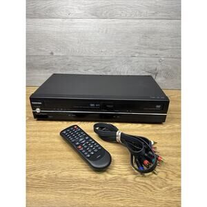 Toshiba SD-V296-K-TU DVD VCR VHS Combo Player Recorder Tested - With Remote